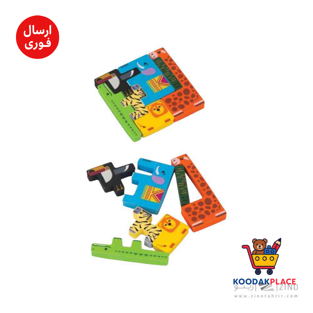 پاکن فانتزی پازلی(7تکه) ماین کدER-041