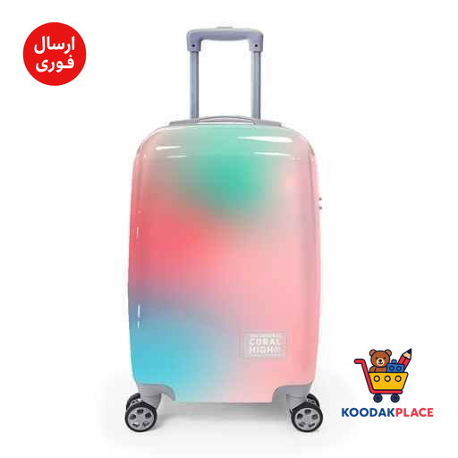 چمدان چرخ دار پلی کربنات کابین سایز34*24*24یایگان کد16531