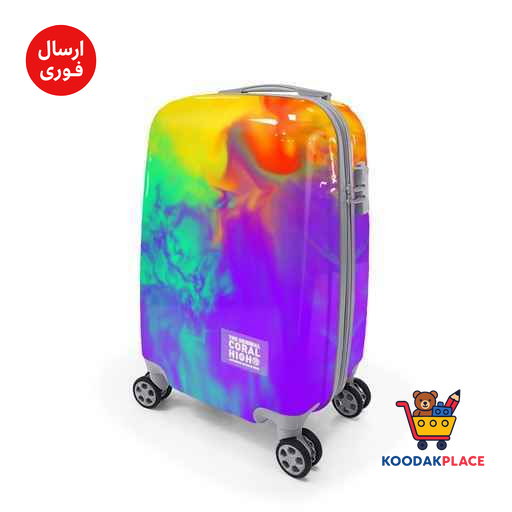 چمدان چرخ دار پلی کربنات کابین سایز34*24*24یایگان کد16536