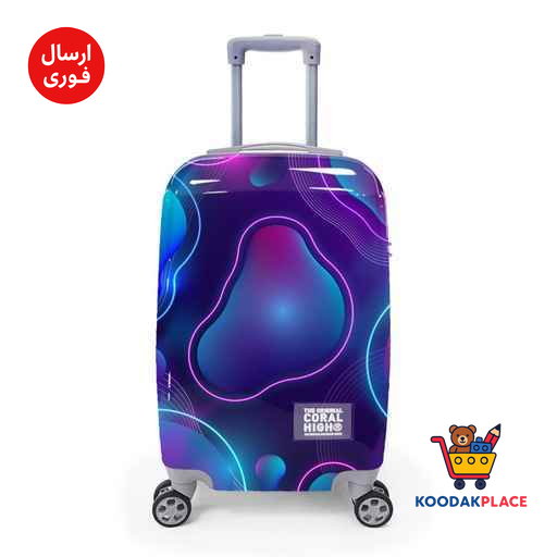 چمدان چرخ دار پلی کربنات کابین سایز34*24*24یایگان کد16532