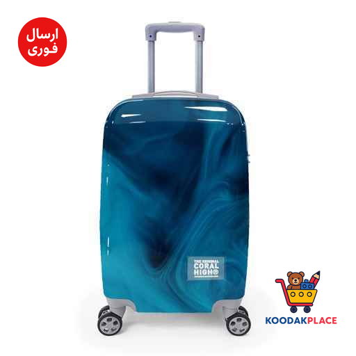 چمدان چرخ دار پلی کربنات کابین سایز34*24*24یایگان کد16533