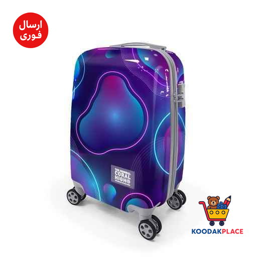 چمدان چرخ دار پلی کربنات کابین سایز34*24*24یایگان کد16532